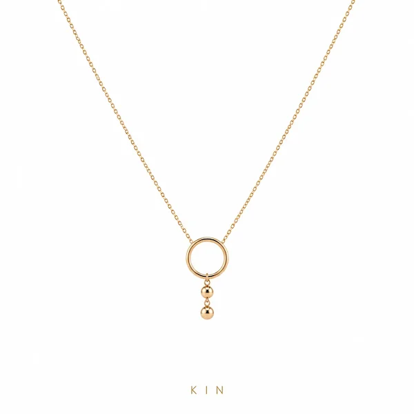 گردنبند طلای KIN مدل DOT02