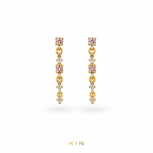 گوشواره طلای KIN مدل FRM105